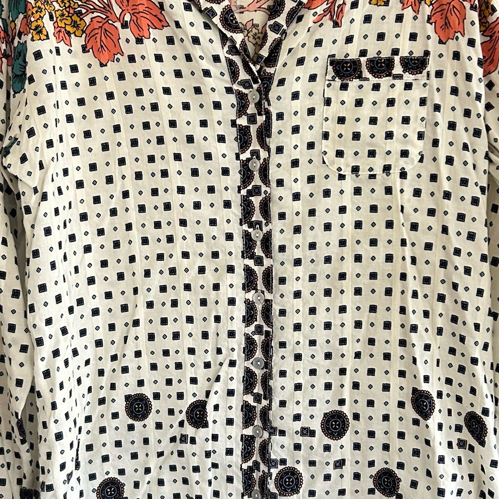Free People Button-up - Picture 3 of 9